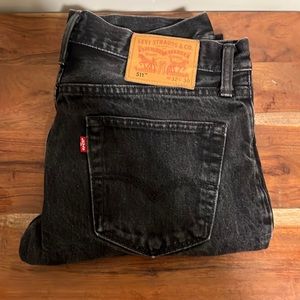 COPY - Mens black denim Levi’s 511 32X30